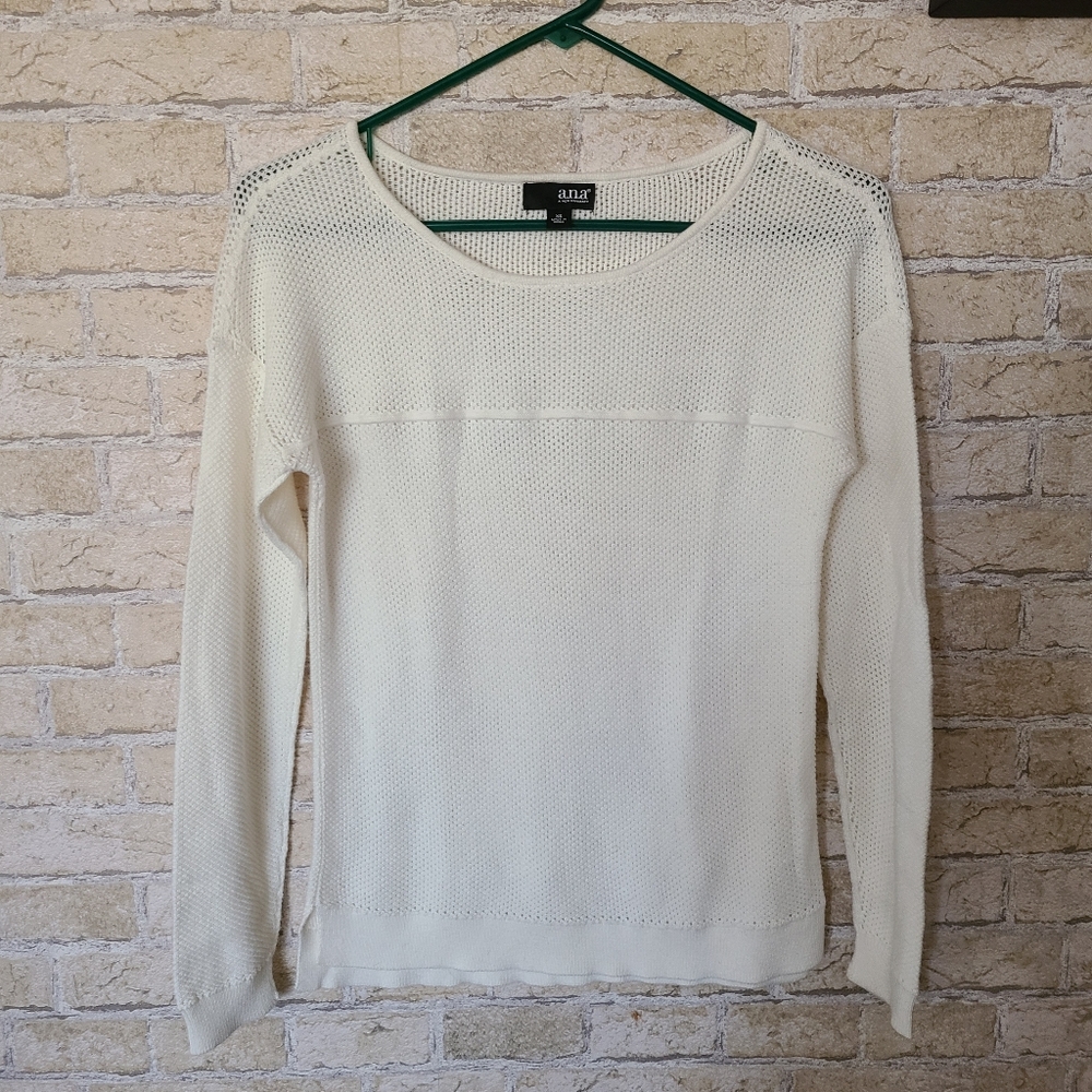 Knit cream xs sweater